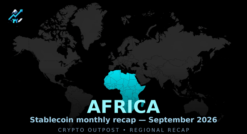 Africa stablecoin recap map