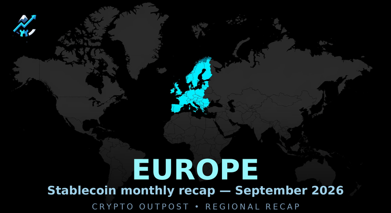Europe stablecoin recap map